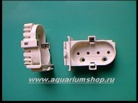 BJB 26.726.6832 OL-2G11 (V) бок.креп., защёлка, патрон для компактламп