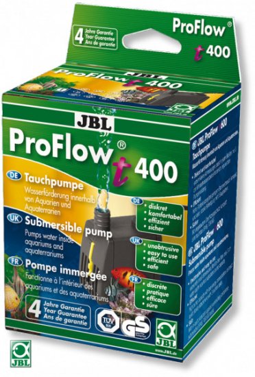 JBL ProFlow t400 Сверхкомпактная погружная помпа 420л/ч 4Вт h0.75м - Кликните на картинке чтобы закрыть
