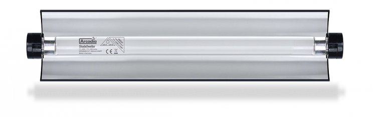 Arcadia Repti Pro T5 Kit 8W ShadeDweller UV-B 7% UV-A 17% 315mm 6000K Комплект Светильник 315мм и Лампа Arcadia Repti для рептилий 8 Вт с УФ-Б 7% и УФ-А 17% 6000K 300мм - Кликните на картинке чтобы закрыть