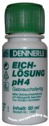 DENNERLE Calibration solution pH4 калибровочная жидкость для рН4 50мл