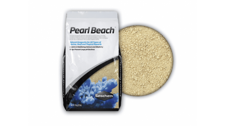 SEACHEM Pearl Beach Сухой натуральный арагонитовый песок 3,5кг для морского аквариума - Кликните на картинке чтобы закрыть