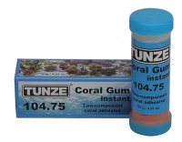 TUNZE Coral Gum instant 104.75 двухкомпонентный клей для фиксации камней и кораллов 120г [TUN-0104.750]