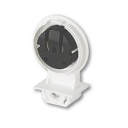 BJB 27.240.U301.81 патрон неповоротный G13 п/в защ. IP67 для ламп T8 защёлка серый