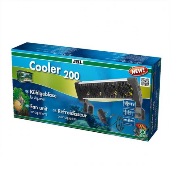 JBL Cooler 200 - Вентилятор для охлаждения воды в аквариумах 100-200л 4x - Кликните на картинке чтобы закрыть