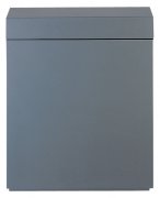 ADA Wood Cabinet деревянная тумба, дл90×ш45×в70см, цвет \"тёмный серебристый металлик\"