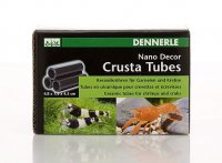 DENNERLE NanoDecor Crusta Tubes, 3 small НаноДекор Круста укрытие из 3 керамических трубок для креветок и раков, малые