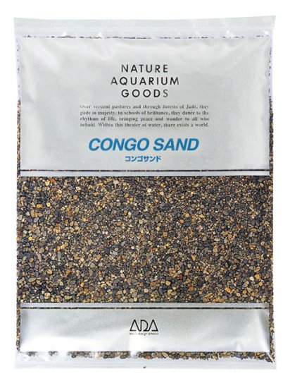 ADA Congo Sand SS - Декоративный песок "Конго" супер мелкий, пакет 2 кг - Кликните на картинке чтобы закрыть