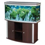 AQUATLANTIS AMBIANCE HORIZON 120 аквариум, черный (001), 120х46x60см, 255л 2*54w T5+FIL. Biobox 2