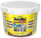 TetraMin XL - основной корм для всех видов рыб, крупные хлопья, ведро 10л