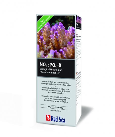 Red Sea NO3:PO4-X Средство для удаления нитратов и фосфатов 1л - Кликните на картинке чтобы закрыть