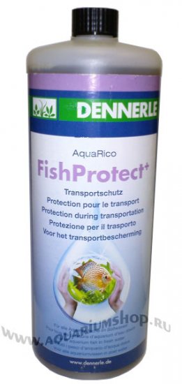 DENNERLE AquaRico FishProtect+ защита рыб от стресса при транспортировке и акклиматизации 1000мл - Кликните на картинке чтобы закрыть