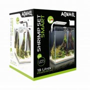 AQUAEL SHRIM SET SMART 10 аквариумный набор для креветок 20х20х25см черный (Leddy Smart Plant 1х6Вт 8000К, фильтр PAT mini, нагреватель нерегулируемый 5W)