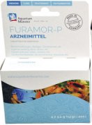 AQUARIUM MUNSTER FURAMOR P Эффективное лекарственное средство против большинства инфекционных заболеваний Пресноводных и Морских декоративных рыб 4х3.5г пакета на 200л