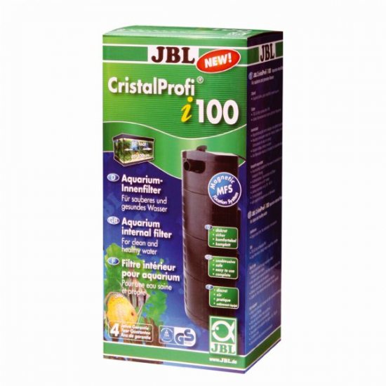JBL CristalProfi i100 Внутренний фильтр для аквариумов до 160л длиной до 100см 300-800л/ч - Кликните на картинке чтобы закрыть
