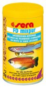 SERA FD MIXPUR \"мюсли\" для всех рыб - полезная смесь сублимированных мотыля, трубочника, артемии и дафнии 100мл