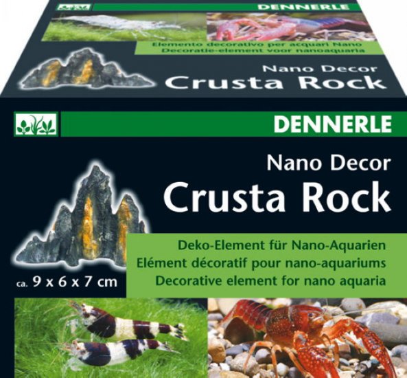 DENNERLE NanoDecor Crusta Rock S Декорация в виде скалы для нано аквариума (пластик) - Кликните на картинке чтобы закрыть