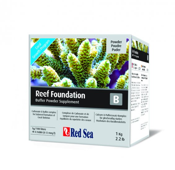 RED SEA добавка для роста кораллов "Reef Foundation B" (Alk) 1 кг - Кликните на картинке чтобы закрыть