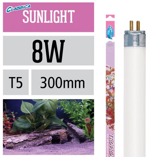 Arcadia Tropical Sunlight T5 8W 30см G5 D16мм лампа д/аквариума - Кликните на картинке чтобы закрыть