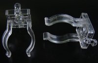 A.A.G. Держатель для КЛЛ бок.креп., защёлка, пласт., прозрачный для 442/V