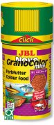 JBL NovoGranoColor mini Основной корм цветные мини-гранулы для усиления цвета маленьких рыб с дозатором 100мл (38г) [JBL3009800]