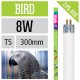 Arcadia Bird Lamp FB08 8Вт 30см G5 D16мм 5600K 2,4%UVB 12%UVA люм. лампа д/птиц