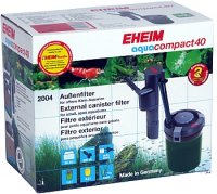 EHEIM aqua compact 40 Компактный внешний фильтр для аквариумо до 40л 350л/ч 5Вт [2004020]