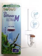 DENNERLE CO2 Diffusor Ultra M СО2 Диффузор для использования в растительном аквариуме до 200л диам 17мм дл 140мм