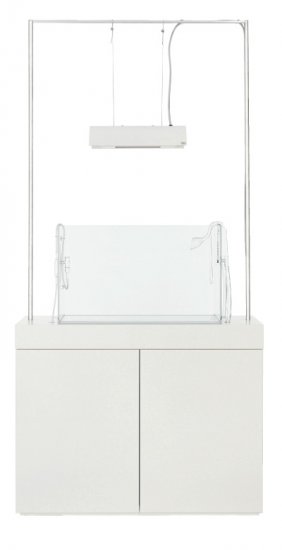 ADA Wood Cabinet White Hign type (оснащен особенным держателем для светильника) - Кликните на картинке чтобы закрыть