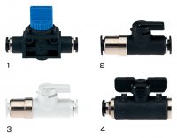 ADA Joint Stick Metal - Коннектор металлический для трубок СО2, 3 шт.