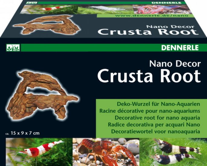DENNERLE NanoDecor Crusta Root M Декорация в виде корня для нано аквариума (пластик) - Кликните на картинке чтобы закрыть