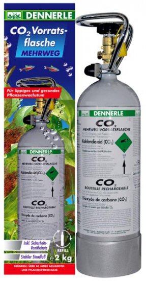 DENNERLE CO2 MEHRWEG-Vorratsflasche 2000g многоразовый запасной баллон с CO2 металл. 2000г - Кликните на картинке чтобы закрыть