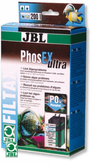 JBL PhosEx ultra Фильтрующий материал для удаления фосфатов, с мешком 340г - Кликните на картинке чтобы закрыть
