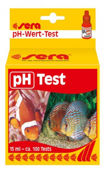 SERA pH-TEST - тест для определения величины pH-уровня 15мл - на 100 измерений - Кликните на картинке чтобы закрыть