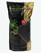 ISTA Субстрат Premium Aqua Soil для аквариумных растений и креветок премиум класса 1л, гранулы 1,5-3,5мм