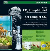 DENNERLE Nano CO2 Komplett Set комплект CO2 для мини аквариума (Нано-флиппер, редуктор, баллон 80г)