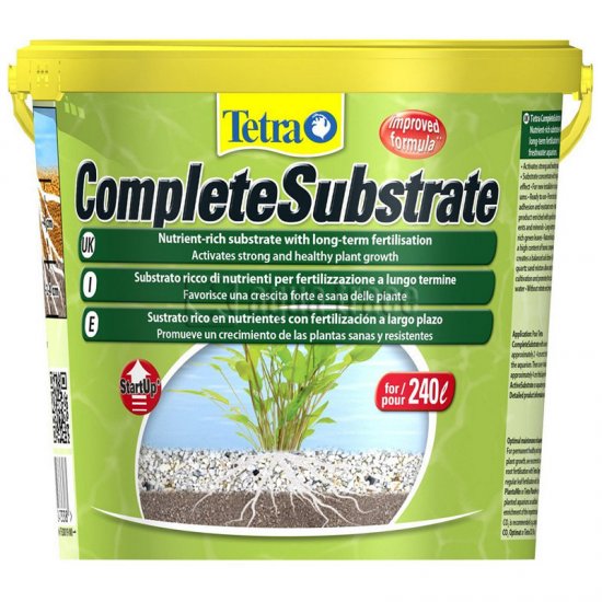 TetraPlant CompleteSubstrate грунт питательный для аквариумов до 240л пласт. ведро 10кг - Кликните на картинке чтобы закрыть