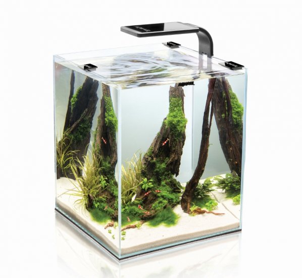 AQUAEL SHRIM SET SMART 10 аквариумный набор для креветок 20х20х25см белый (Leddy Smart Plant 1х6Вт 8000К, фильтр PAT mini, нагреватель нерегулируемый 5W) - Кликните на картинке чтобы закрыть