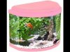 AQUATLANTIS AQUATRESOR аквариум, розовый (020), 42*26*34см, 20л, LED 19 (leds), + FIL Biobox 0