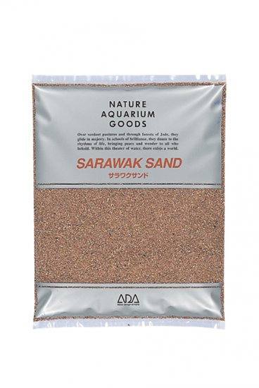 ADA Sarawak Sand декоративный песчаный грунт, желтый, пакет 2,6л - Кликните на картинке чтобы закрыть