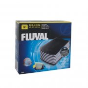 HAGEN Fluval Q1 Air Pump Компрессор двухканальный для аквариумов до 300л 2x126л/ч 4Вт [A-850]