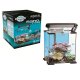 AQUAEL NANO REEF 30 LEDDY TUBE Аквариум морской рифовый 30л черный (2х6Вт leddy tube actinic/marine +фильтр FZN-3 +покрывное стекло)