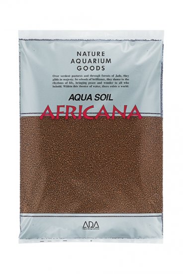 ADA Aqua Soil - Africana почвенный грунт, темно-коричневый, пакет 3л - Кликните на картинке чтобы закрыть