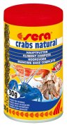 SERA CRABS NATURAL - корм в виде колечек для ракообразных в пресноводных и морских аквариумах, а также для сухопутных раков-отшельников 100мл