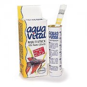 AQUARIUM MUNSTER Aquavital Multistick 6 в 1 тест NO2/NO3/KH/GH/pH/Cl2 полоски для пресной воды