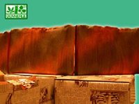 DENNERLE Red Rock terrace stone террасные перегородки (керамика) 14x23см