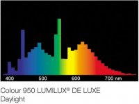 OSRAM L18W/954 LUMILUX de Luxe Daylight T8 18Вт 60см G13 D26мм 5400К (дневной белый) люм. лампа