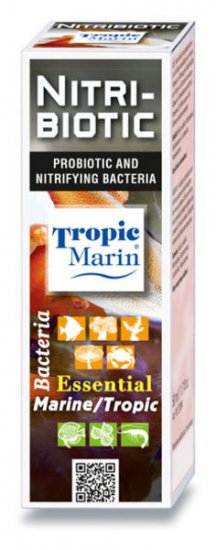 TROPIC MARIN NITRIBIOTIC - Пробиотические и нитрифицирующие бактерии для аквариумов с морской и пресной водой 25мл - Кликните на картинке чтобы закрыть