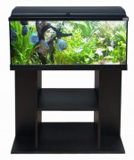 AQUATLANTIS AQUADREAM 100 аквариум, серебро (007), 100х30х45см, 115л 1*25w T8+FIL. Biobox 2