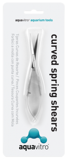 SEACHEM Curved Spring Shears Острые Пружинные Ножницы с Изгибом 15см хирургическая нержавеющая сталь для пресноводного и морского аквариума - Кликните на картинке чтобы закрыть