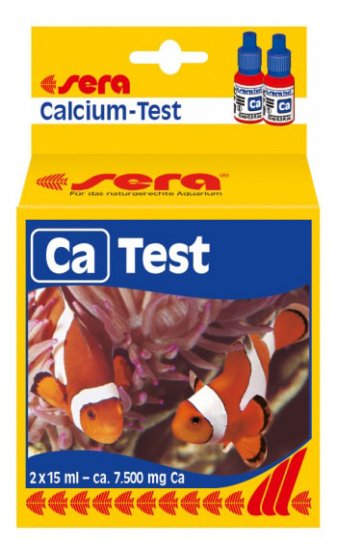 SERA CA-TEST - тест для определения содержания кальция 15 мл - достаточно примерно для 7500 мг кальция - Кликните на картинке чтобы закрыть